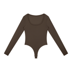 Women's Tight Long Sleeve Yoga Bodysuit