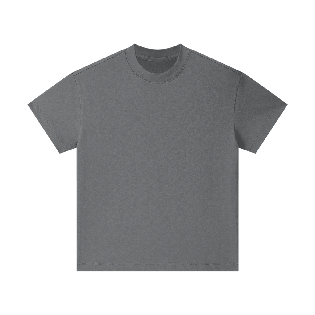 Pure Cotton Essential Kids Tee - Carbon Gray