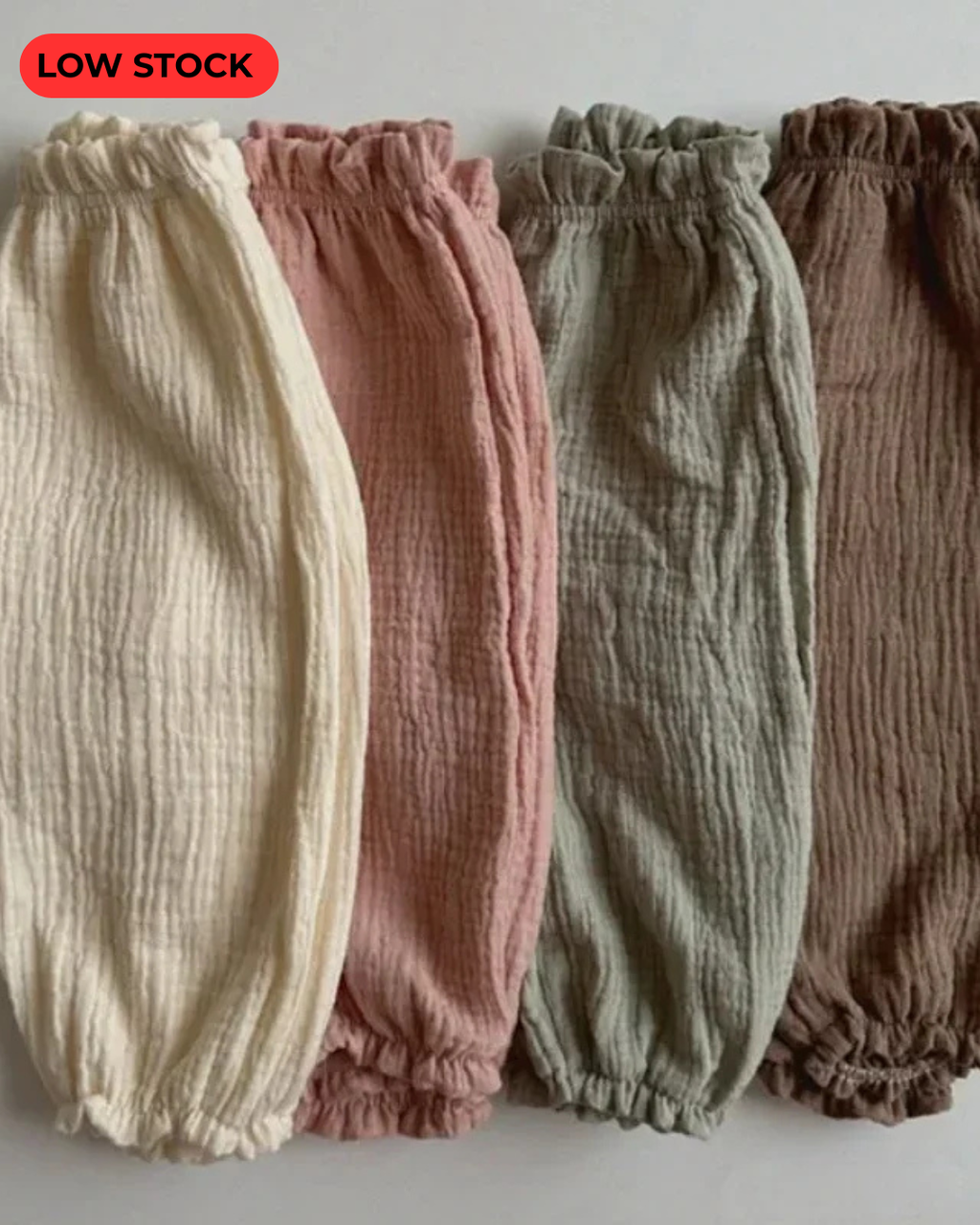 CloudSoft Organic Cotton Baby Capris