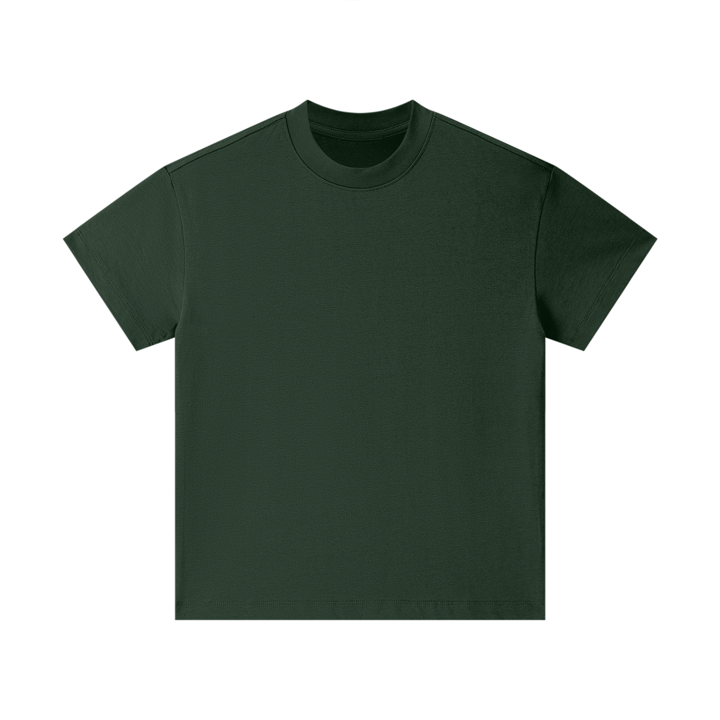 T-shirt essentiel enfant en pur coton - Vert foncé