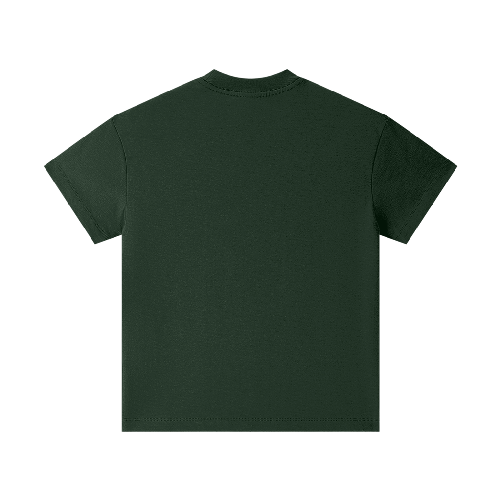 Pure Cotton Essential Kids Tee - Dark Green