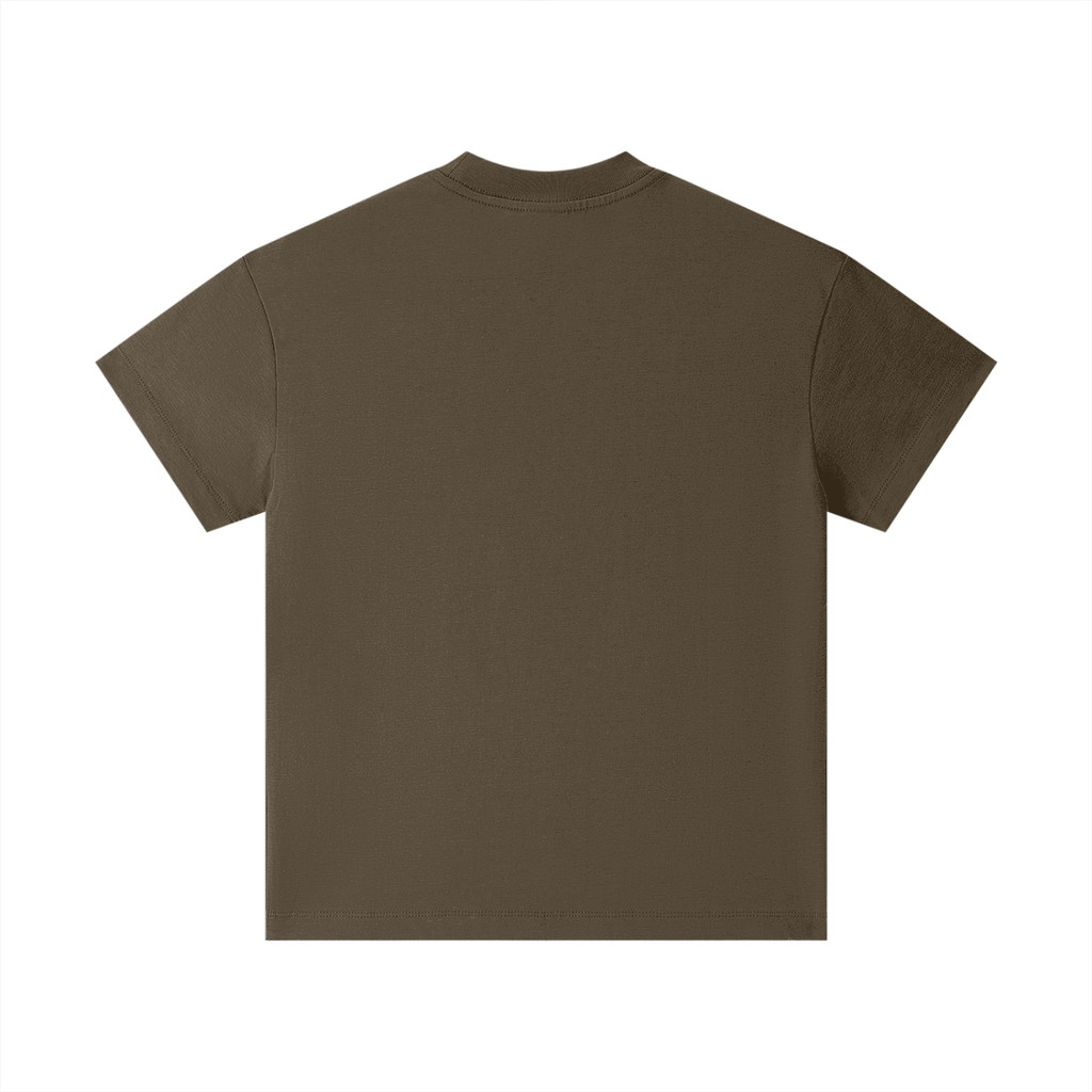 Pure Cotton Essential Kids Tee - Brown