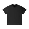 Reines Baumwoll-T-Shirt für Kinder – Schwarz