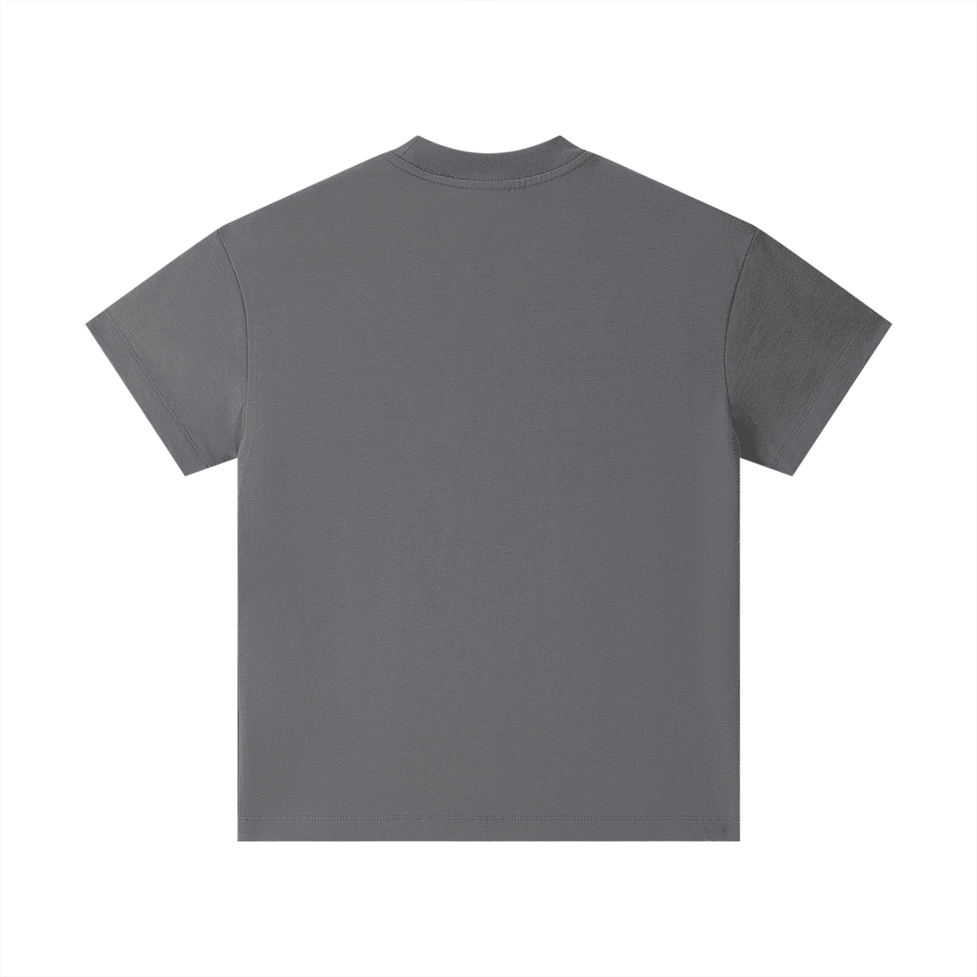 T-shirt essentiel enfant 100 % coton - Gris carbone