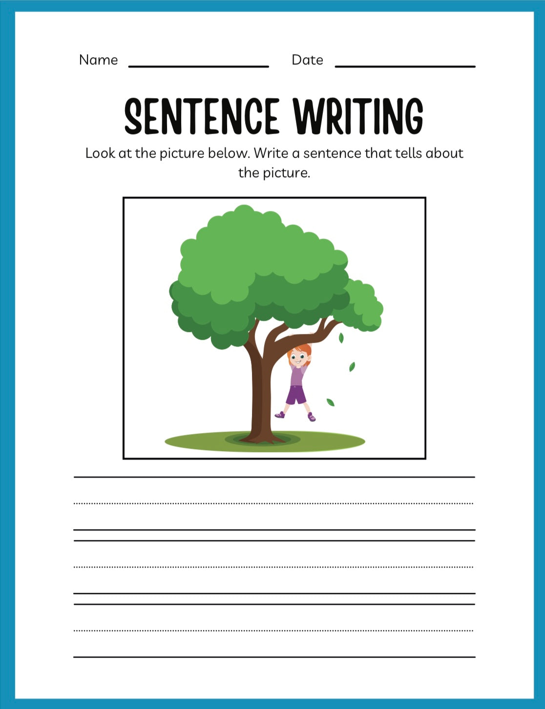Spring & Summer Workbook | Printable Kids Activity Book | Educational Busy Book for Toddlers & Preschool Learning