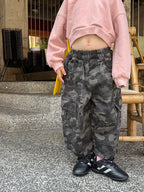 Camouflage Cargo Trousers - Kids