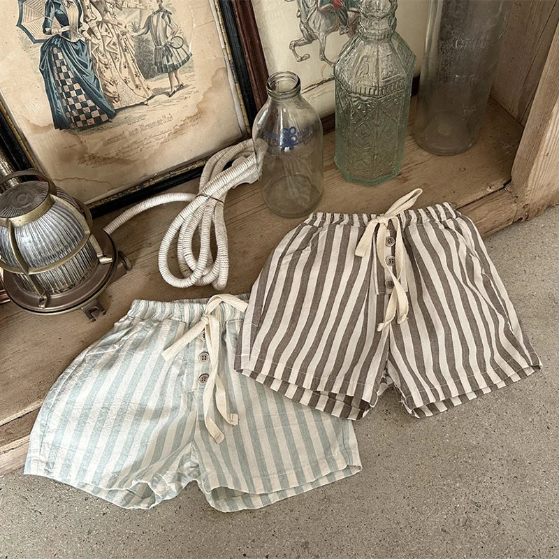 Little Classic Stripe Shorts