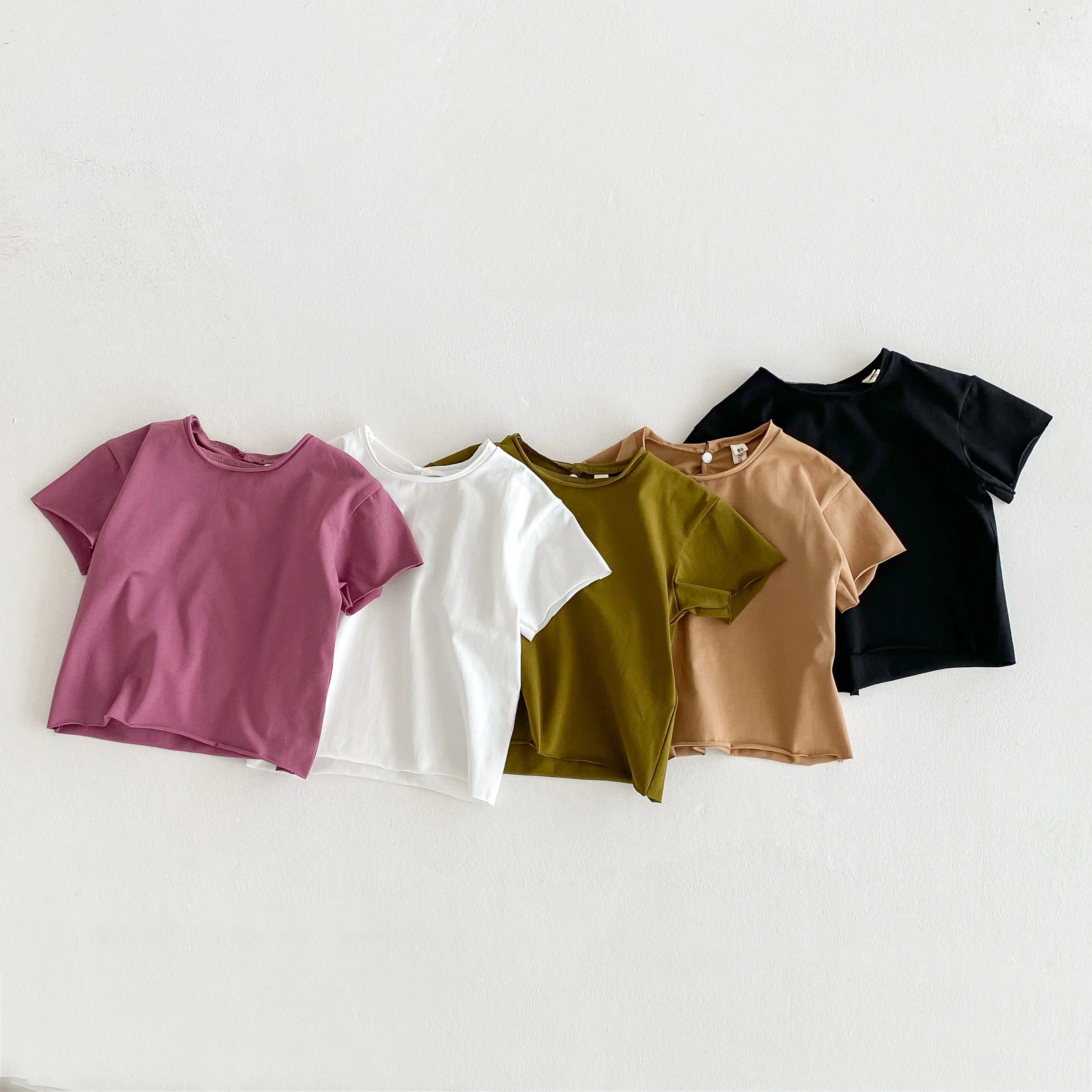 Vintage Ruffle Toddler Cotton T-Shirt