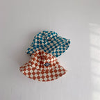 Checkerboard Kids Bucket Hat