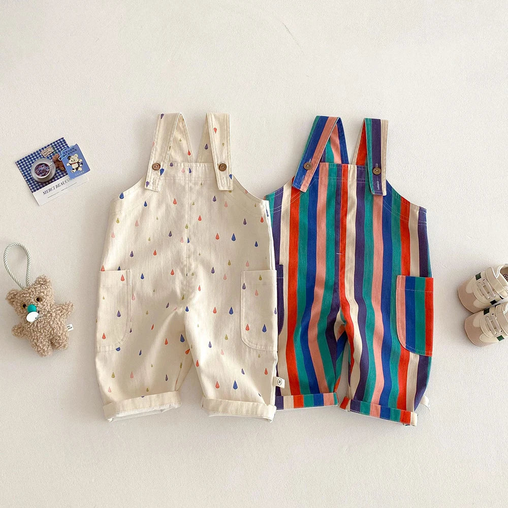 Classic Playful Overalls