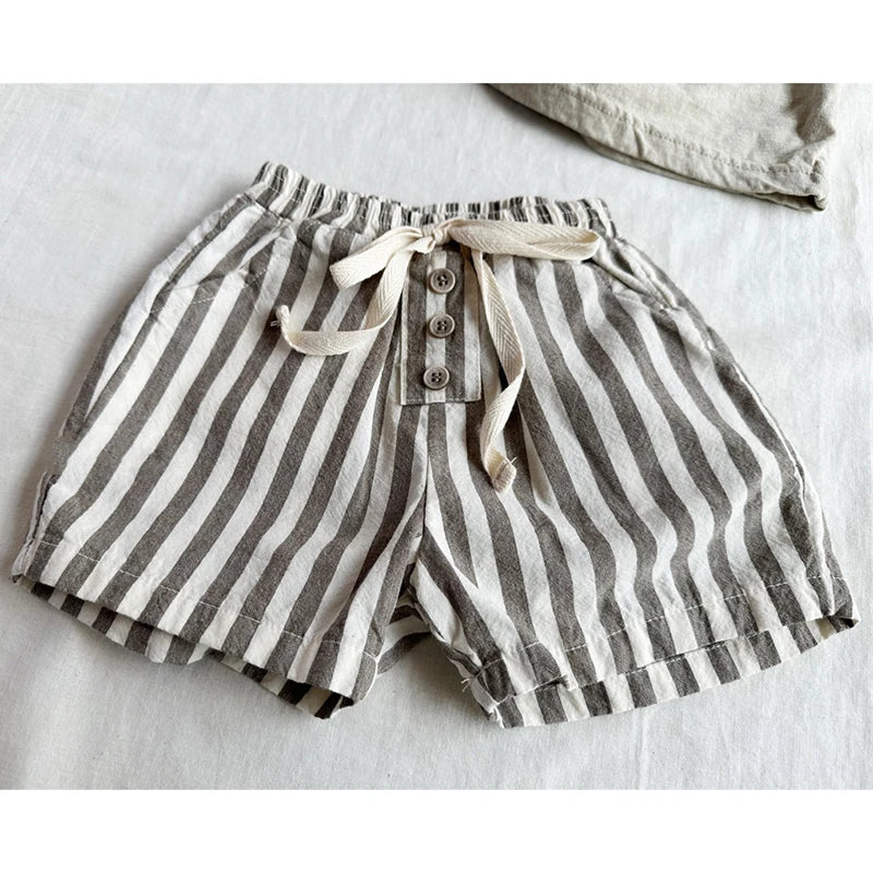 Little Classic Stripe Shorts