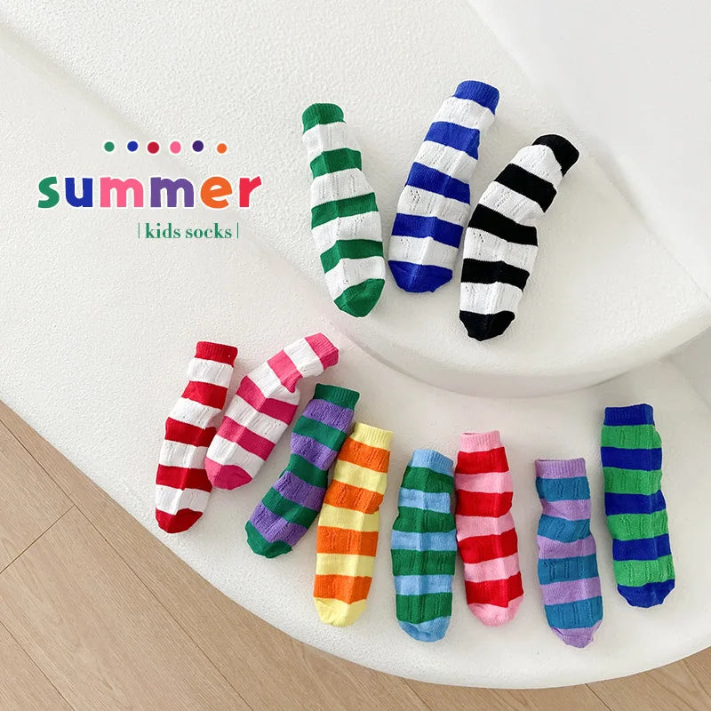 ColorPop™ Breathable Kids Socks (3-Pack)