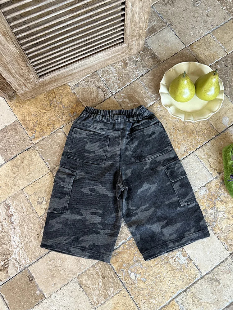 Camouflage Cargo Trousers - Kids