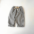 Sunny Days Linen Cotton Stripe Kids Pants