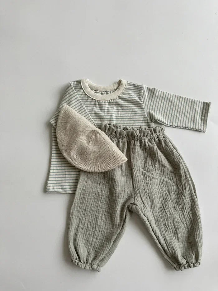 CloudSoft Organic Cotton Baby Capris