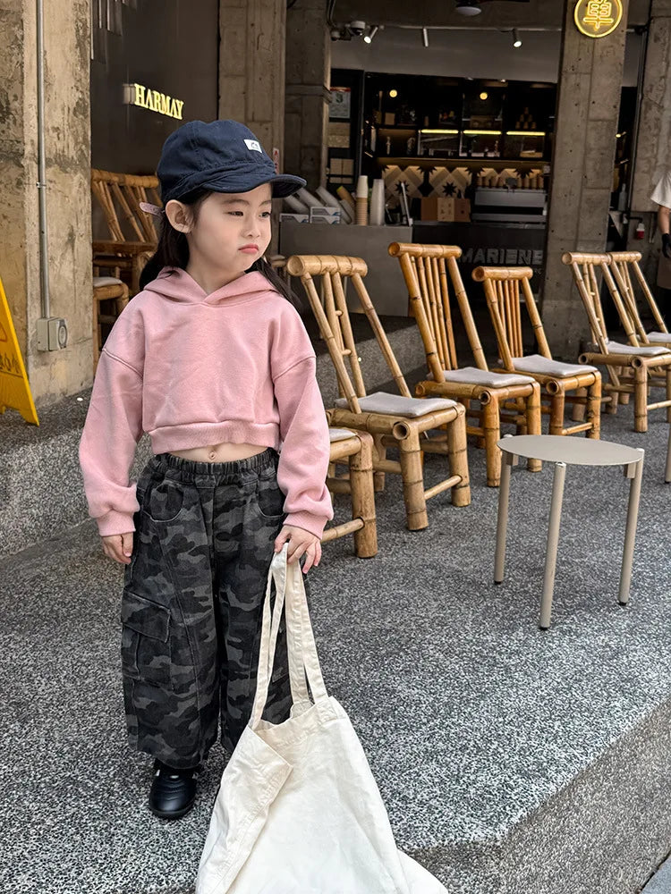 Camouflage Cargo Trousers - Kids
