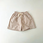 Everyday Linen Stripe Shorts