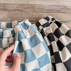 Sunny Stroll Plaid Shorts