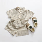 Easy Breezy Stripe Cotton Summer Set