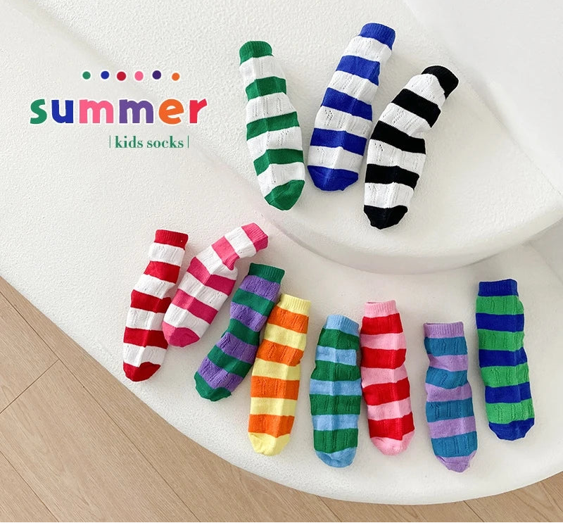 ColorPop™ Breathable Kids Socks (3-Pack)