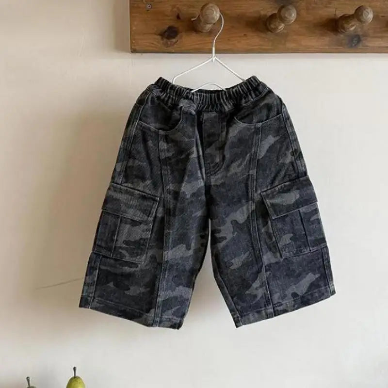 Camouflage Cargo Trousers - Kids