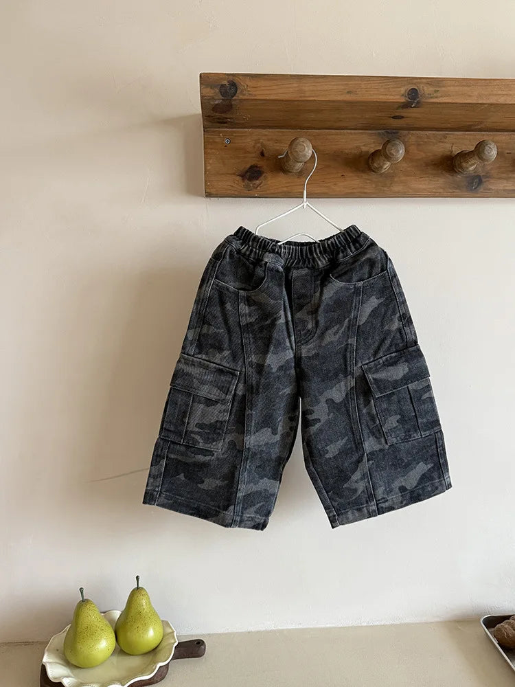 Camouflage Cargo Trousers - Kids