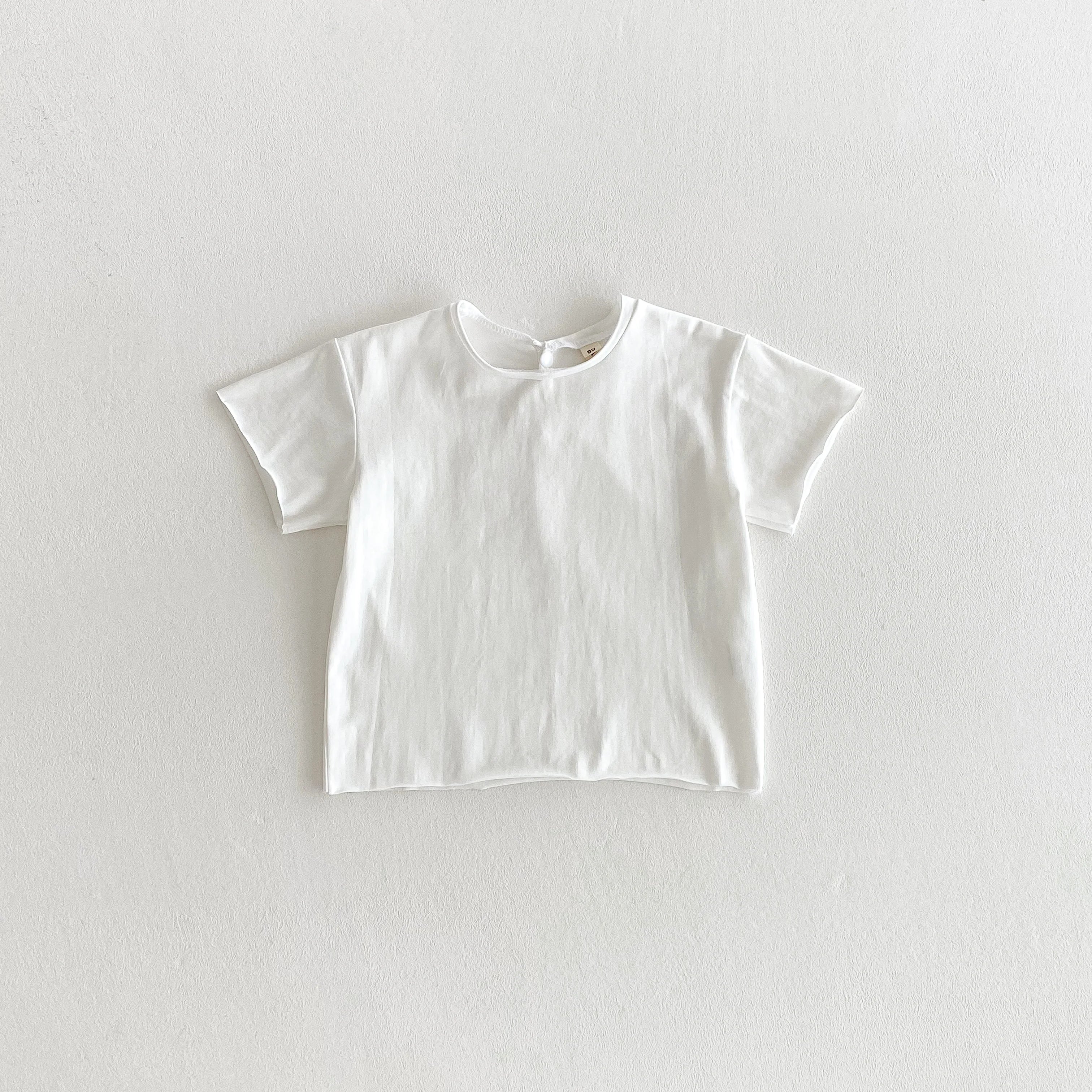 Vintage Ruffle Toddler Cotton T-Shirt