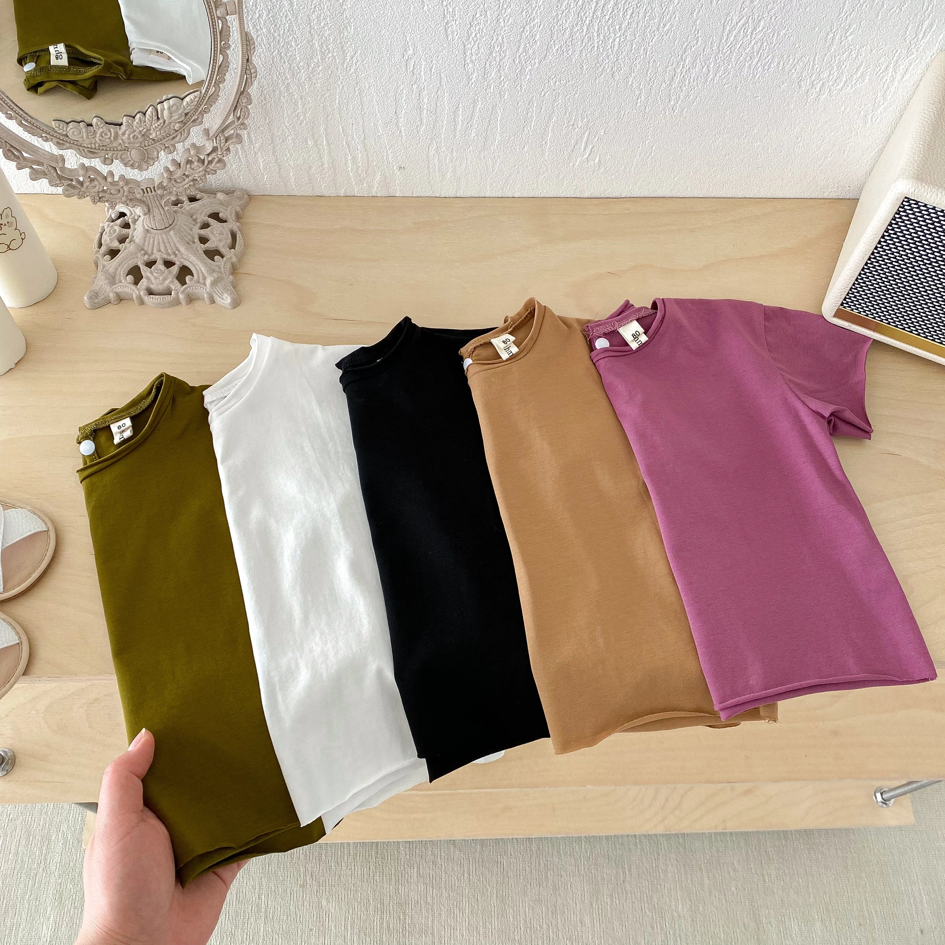 Vintage Ruffle Toddler Cotton T-Shirt