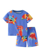 Seaside Safari Kids Set on white background