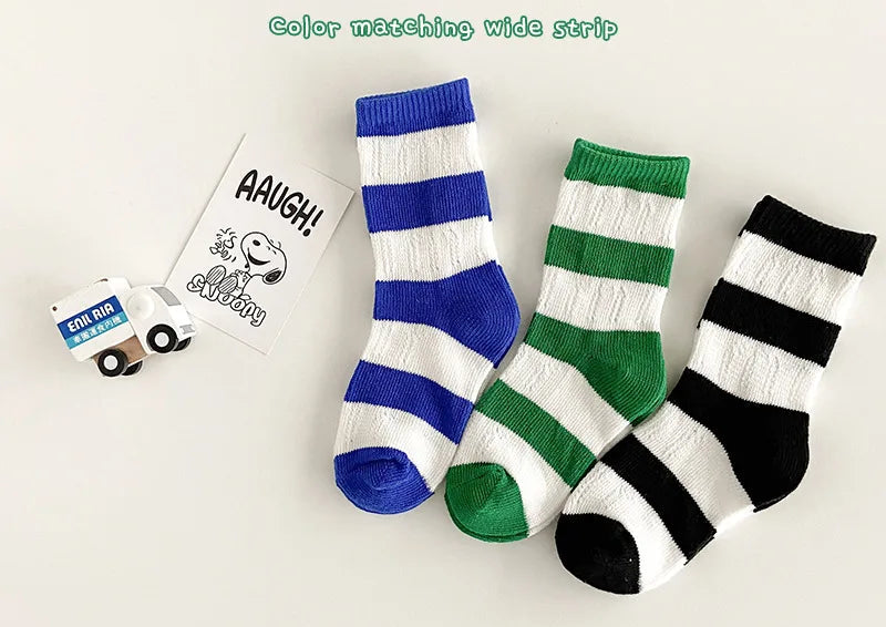ColorPop™ Breathable Kids Socks (3-Pack)