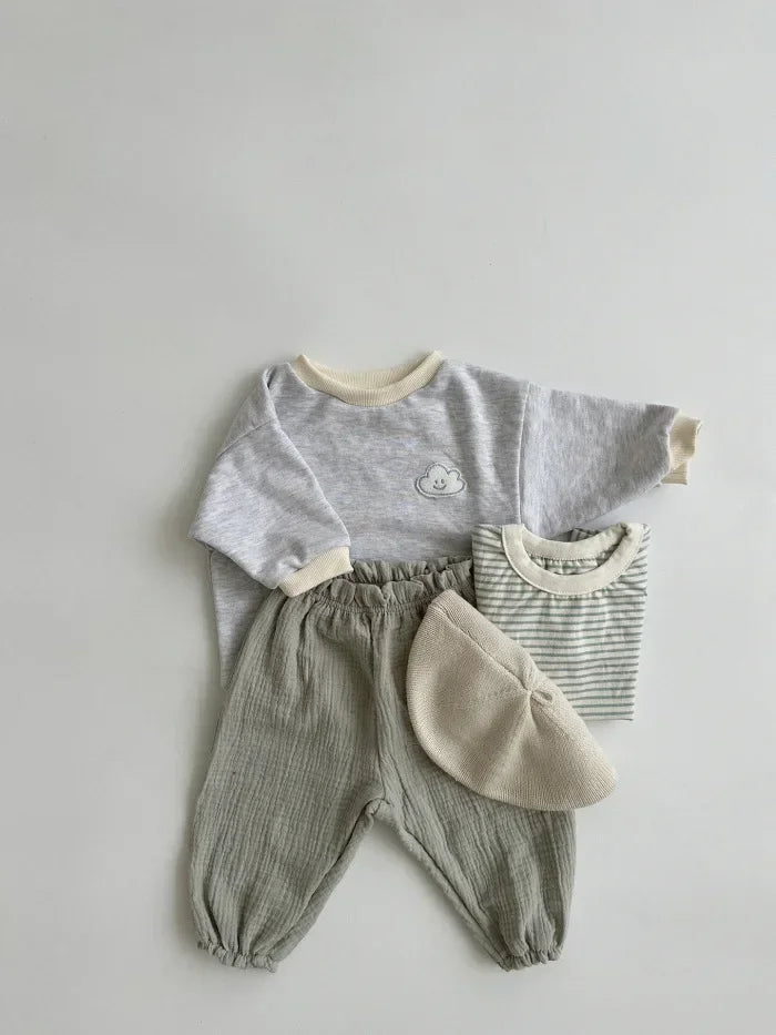 CloudSoft Organic Cotton Baby Capris