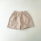 Sunny Days Linen Cotton Stripe Kids Pants