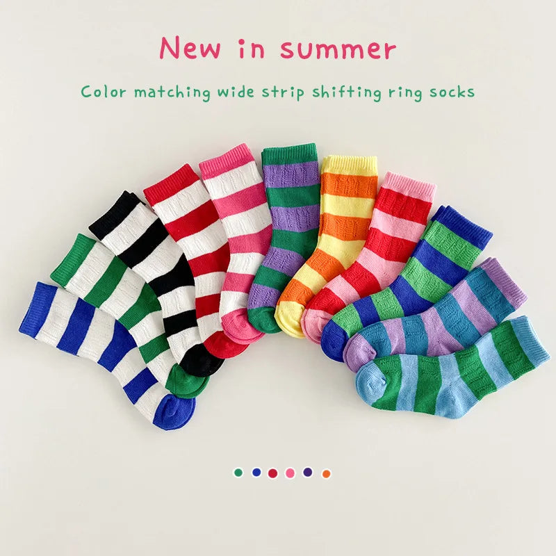 ColorPop™ Breathable Kids Socks (3-Pack)