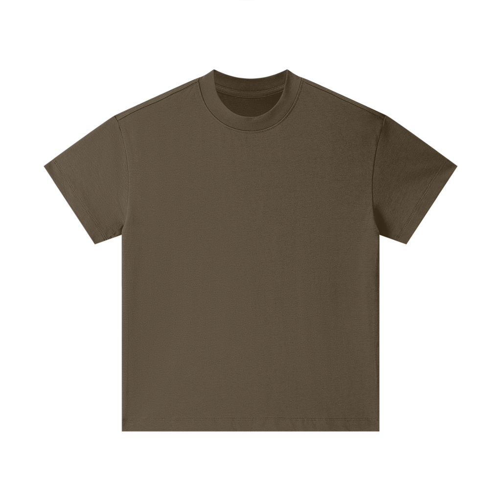 Pure Cotton Essential Kids Tee - Brown