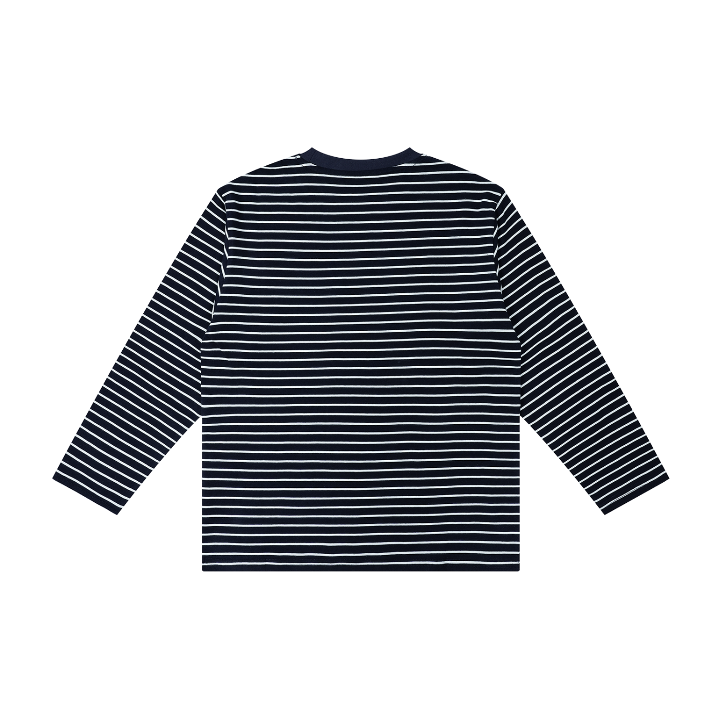 Striped Loose Fit Kids Long Sleeve Cotton Te