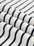 Striped Loose Fit Kids Long Sleeve Cotton Te