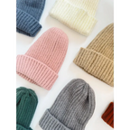 Ribbed Beanie Hat for Kids